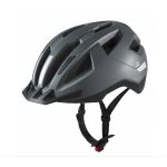 Crivit Casco Bici SP-154 con Luce LED Posteriore Taglia S/M Nero Ciclismo