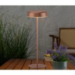 Livarno Lampada Tavolo LED Ricaricabile Senza Fili 3000K 36,5 cm Bronzo - immagine 3