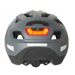 Crivit Casco Bici SP-154 con Luce LED Posteriore Taglia S/M Nero Ciclismo - immagine 2