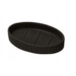 Livarno Portasapone Premium Nero Arredo Bagno Design Minimalista Anti-scivolo