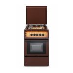 De'Longhi DL554GK2 Cucina a Gas 50 cm 4 Fuochi Forno Gas Classe A - Difetto - Difetto Estetico