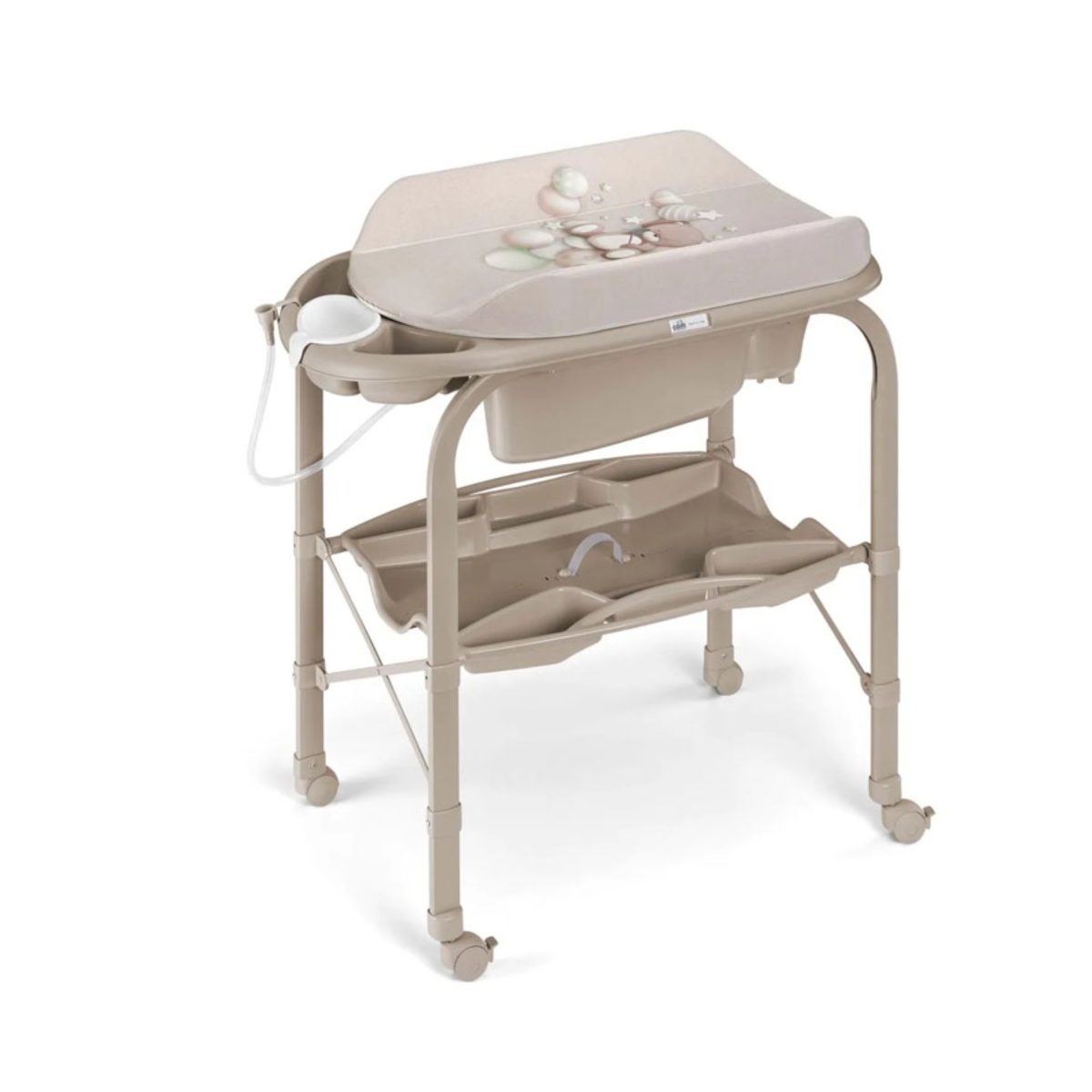 CAM Cambio C209 C261 Fasciatoio Bagnetto Pieghevole con Vaschetta Orso Bolle - immagine 4