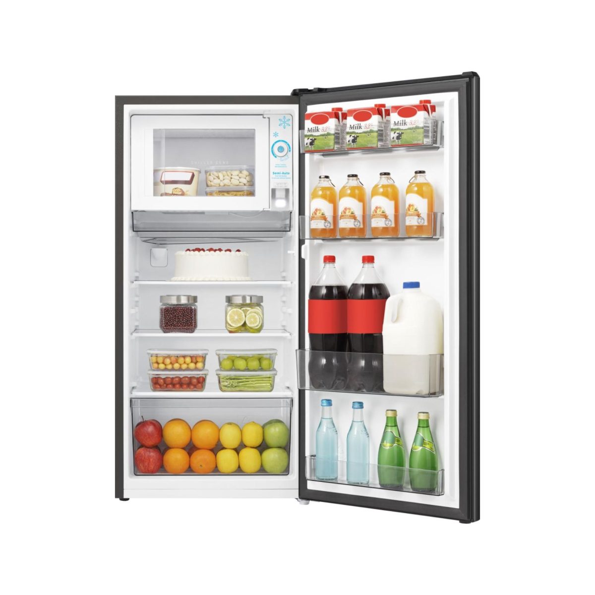 Hisense RR198D4ABE Frigorifero Monoporta 151 L Classe E Nero con Freezer 36 dB - immagine 9