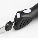 Girmi Coltello Elettrico CT10 45W 2 Lame Acciaio Inox Pane Carne Nero Conf.Dann. - Confezione Danneggiata - immagine 5