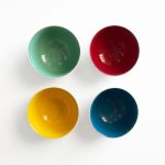 Tognana Set 4 Ciotole Amalfi Porcellana Stile Mediterraneo 13 cm - immagine 2