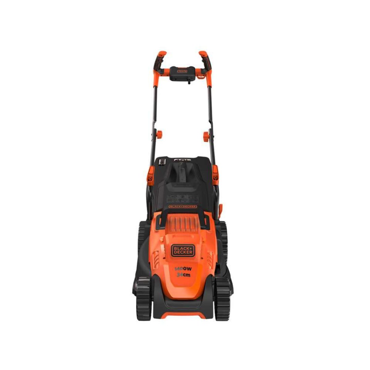Black+Decker Tosaerba Elettrico 1400W 34cm Cesto 40L BEMW461BH-QS Manico Bike - Confezione Danneggiata - immagine 2