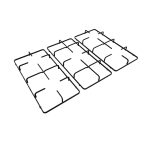 De Longhi Griglie Piano Cottura FLA 59 DD Acciaio Smaltato Set 3 Pezzi