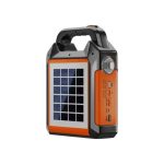 Mebus Stazione Solare Multifunzione Radio FM Luce LED Power Bank 3600 mAh 5W