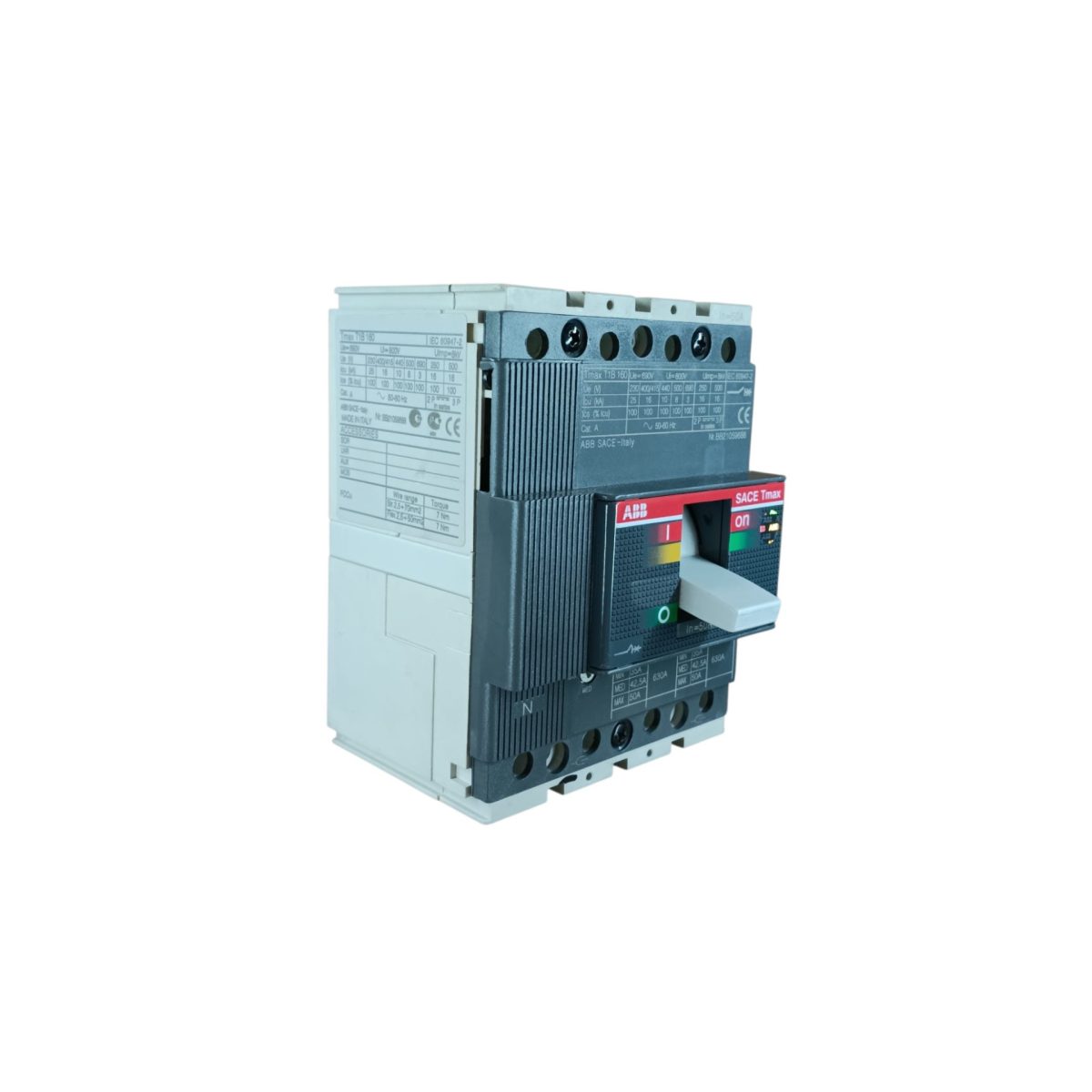 ABB Interruttore Scatolato TMAX T1B 160 TMD 160A 3 Poli Automatico Fisso - immagine 2