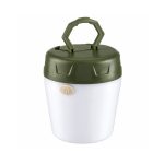 Crivit Lampada Campeggio LED a Batterie 3 Modalita IP44 96h Verde Portatile - immagine 2