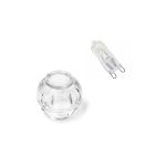 Electrolux Coperchio Lampada Forno 8087690015 con Lampadina Alogena G9 43W 230V