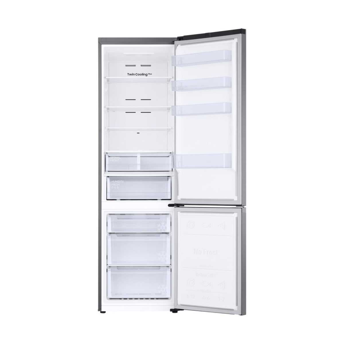Samsung Frigorifero RB38C607AS9 387L No Frost Classe A Wi-Fi Silver - Difetto - Difetto Estetico - immagine 6