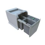 Elletipi Pattumiera Incasso PTA4045C Differenziata 4x8 L 32 Litri Grigio Difetto - Difetto Estetico