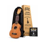 Kala Ukulele Soprano Mogano Learn to Play Starter Kit con Borsa Guida KALA-LTP-S