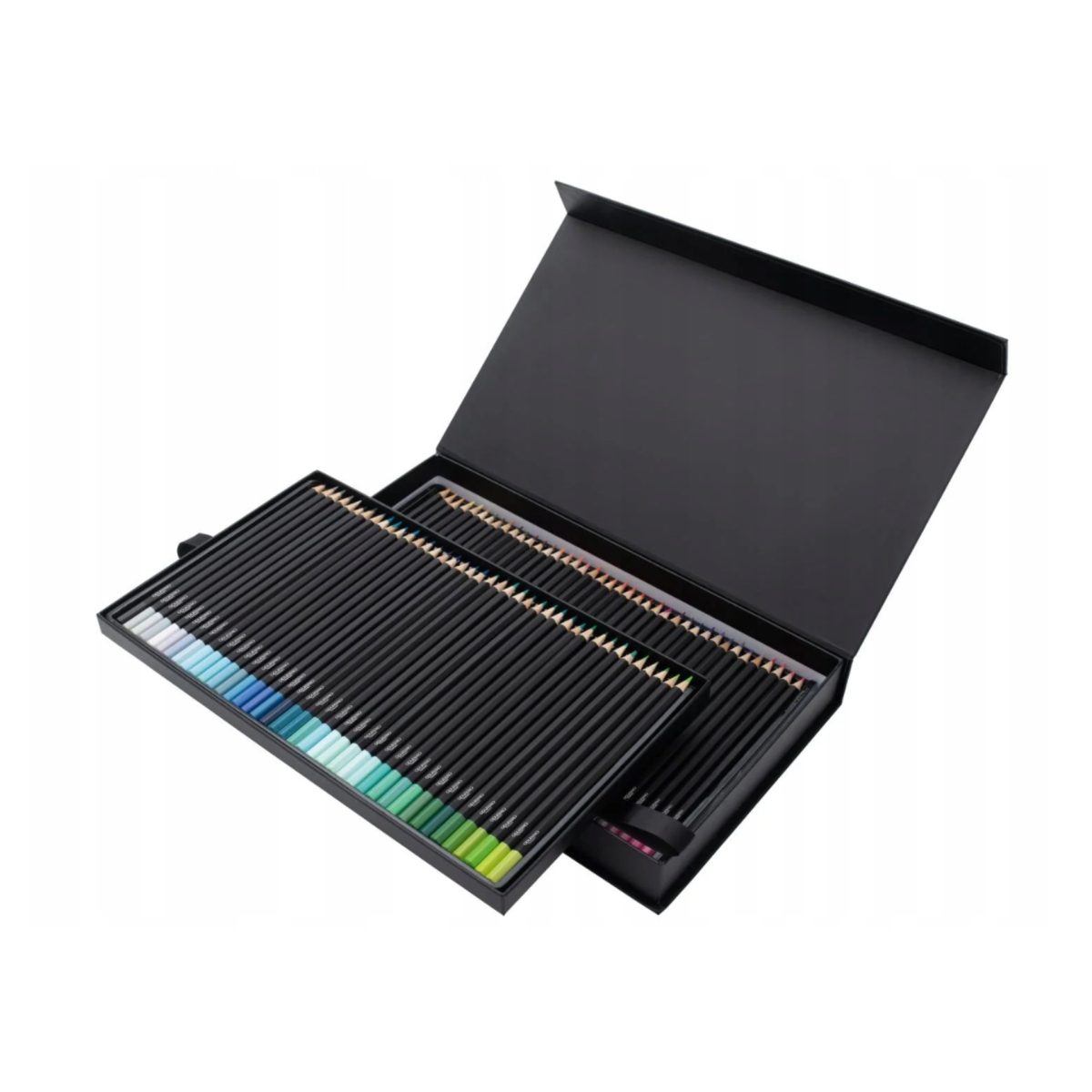 Crelando Matite Colorate Artistiche 80 Pezzi Legno FSC Set Disegno con Scatola - immagine 2