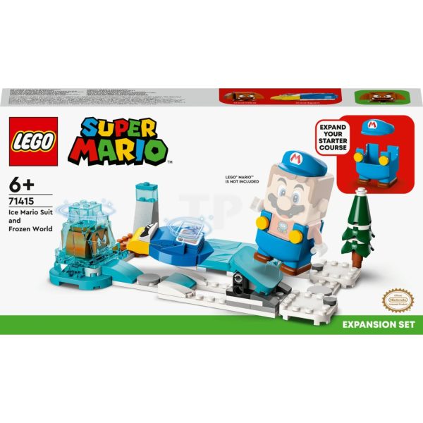 LEGO Super Mario 71415 Costume Mario Ghiaccio e Mondo Ghiacciato 105 pezzi