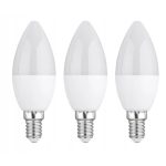 Livarno Lampadine LED E14 3 Pezzi 4.2W 470lm 2700K Luce Calda Risparmio Energia