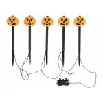 Livarno luci da giardino LED Halloween zucca IP44 timer 6h batteria esterno