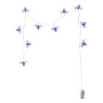 Livarno luci Halloween pipistrello 10 LED bianco freddo 190 cm con timer 6h