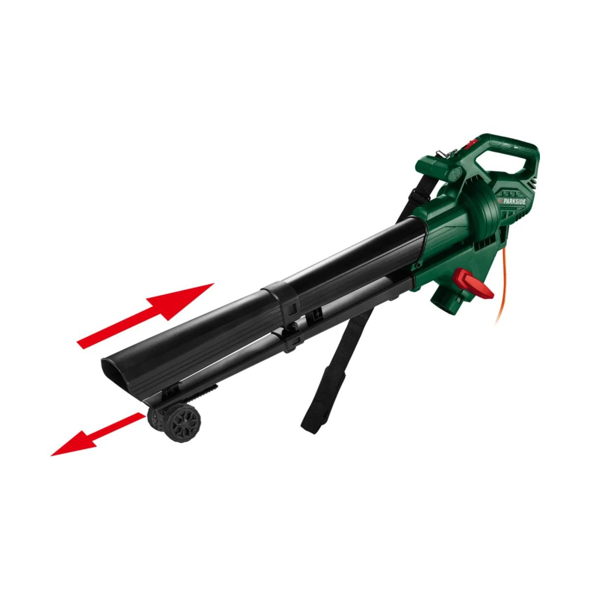 Parkside Soffiatore Aspirafoglie Elettrico PELSB 2600 2600 Watt 3 in 1 Giardino - immagine 4