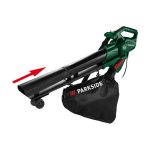 Parkside Soffiatore Aspirafoglie Elettrico PELSB 2600 2600 Watt 3 in 1 Giardino - immagine 3