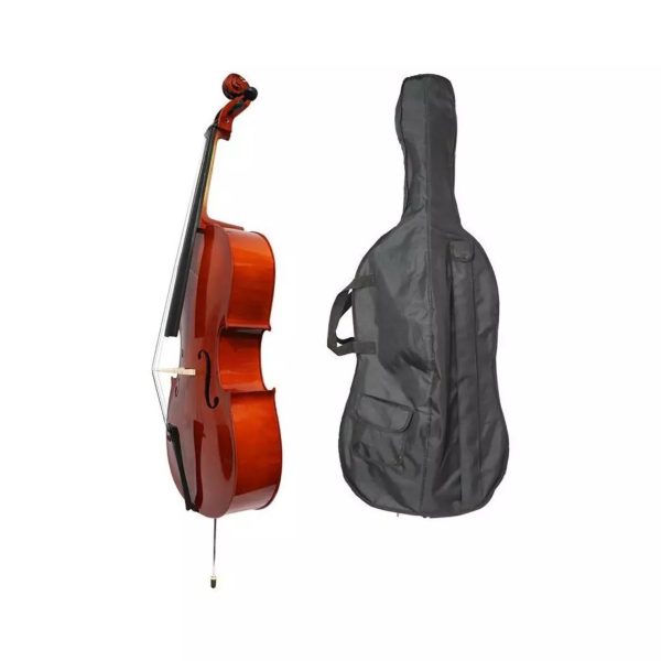 Luthier Violoncello Student 200024 Strumento Musicale con Archetto e Custodia