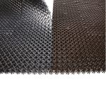 Vesna Tappetino Modulare in PVC 43x58 cm – Zerbino Raschiante Marroncino e Verde - immagine 3