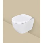 Livarno Home Asse WC Bianco 37x45 cm Duroplast Chiusura Soft Close Sgancio Rapid - immagine 3