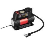 Ultimate Speed UMK 10 E4 Mini Compressore 12V Auto Bici 10 Bar Manometro LED