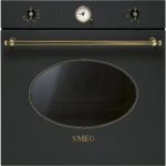Smeg SF800AO Forno da Incasso Ventilato 70 L Classe A Coloniale Antracite 60 cm - Difetto Estetico