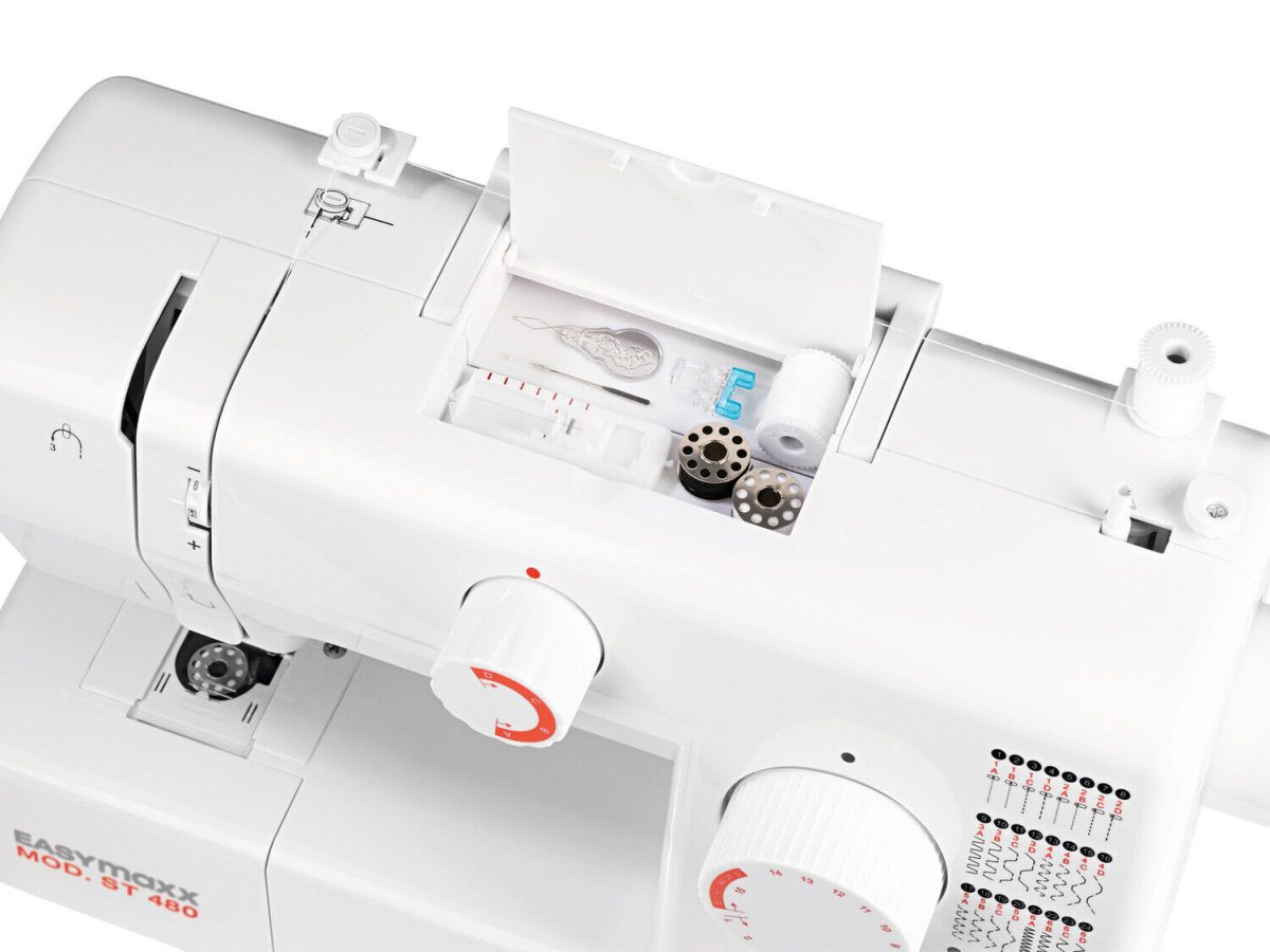 Easymaxx ST 480 Macchina per Cucire Elettrica 59 Programmi LED 24W con Pedale - immagine 3