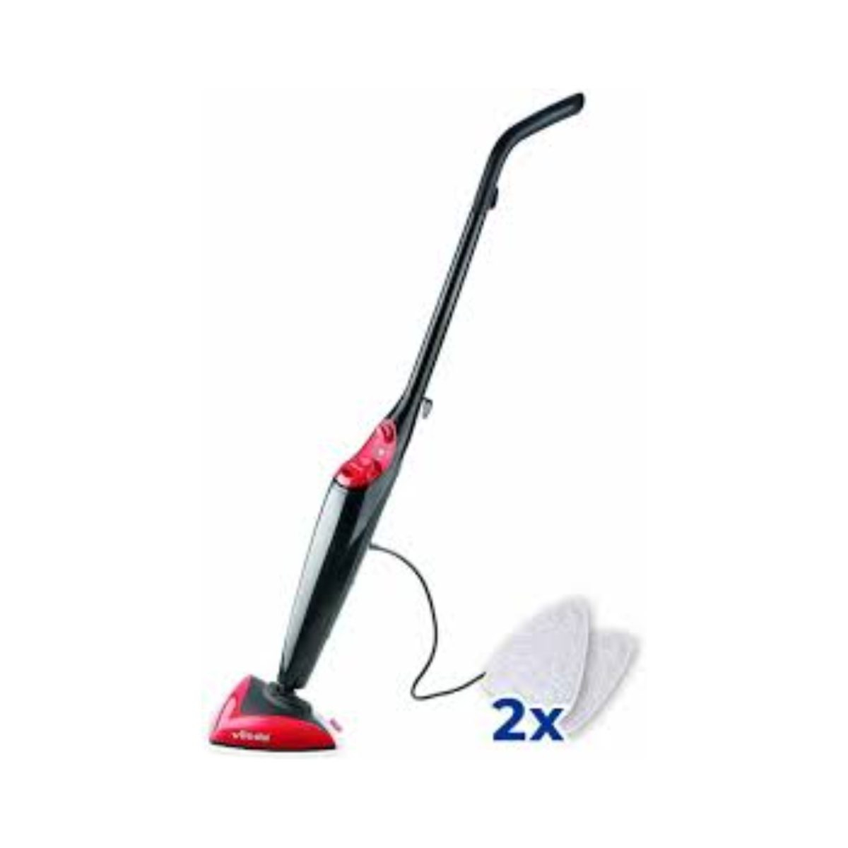 Vileda Steam TSU 166604 Scopa a Vapore Elettrica Lavapavimenti Panno Microfibra - immagine 2