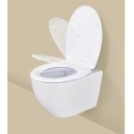 Livarno Home Asse WC Bianco 37x45 cm Duroplast Chiusura Soft Close Sgancio Rapid - immagine 4