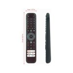 TCL Telecomando Smart TV RC833 GUB1 Ricambio Originale Vocale Bluetooth IR Nero - immagine 2