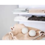 Wenko Palline di Lana per Asciugatrice Ø 72 mm Set 2 Pezzi Ammorbidenti Naturali - immagine 2