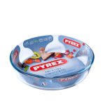 Pyrex 828B000 Stampo Dolci Tortiera Rotonda Vetro Borosilicato 26 cm 2,1 L